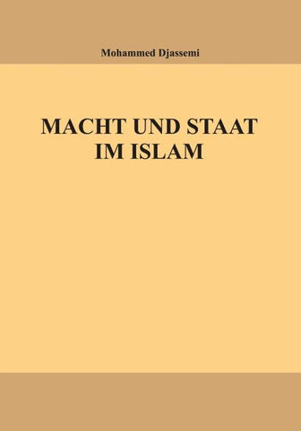 Macht und Staat im Islam