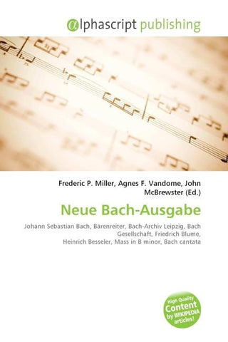 Neue Bach-Ausgabe