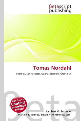 Tomas Nordahl