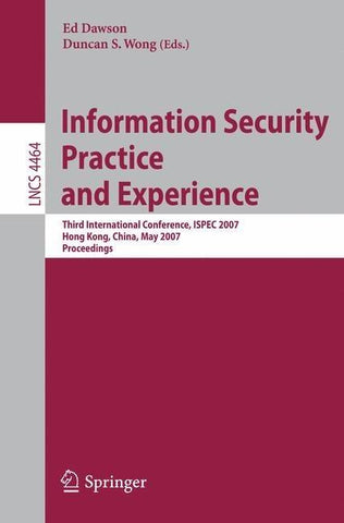 Information Security Practice and Experience