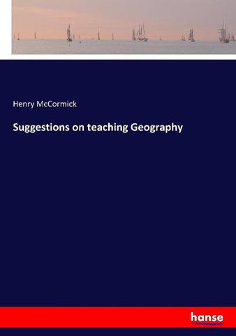 Suggestions on teaching Geography