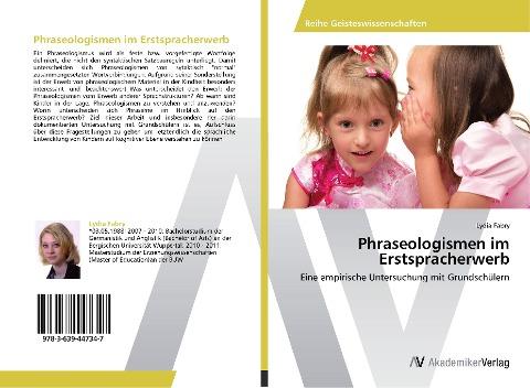 Phraseologismen im Erstspracherwerb