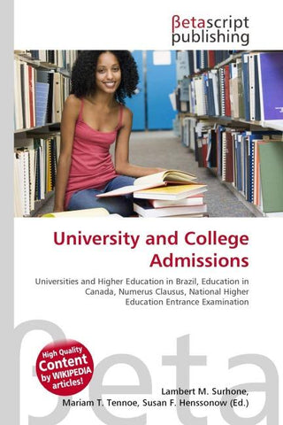 University and College Admissions