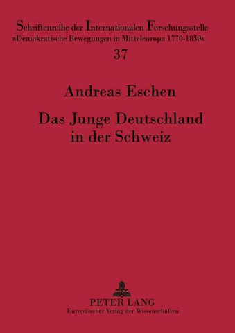 Das Junge Deutschland in der Schweiz