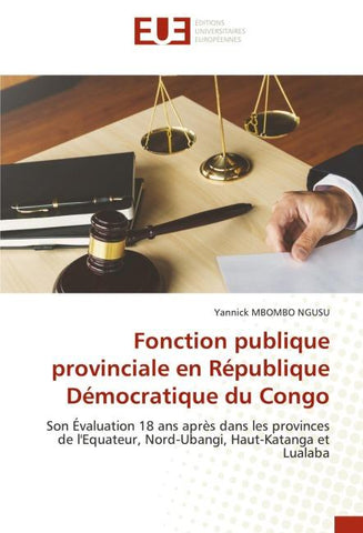 Fonction publique provinciale en République Démocratique du Congo
