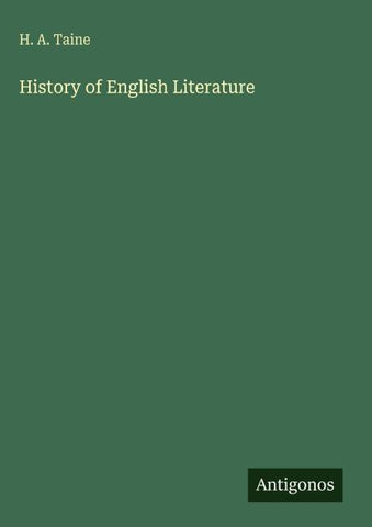 History of English Literature