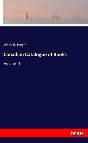 Canadian Catalogue of Books
