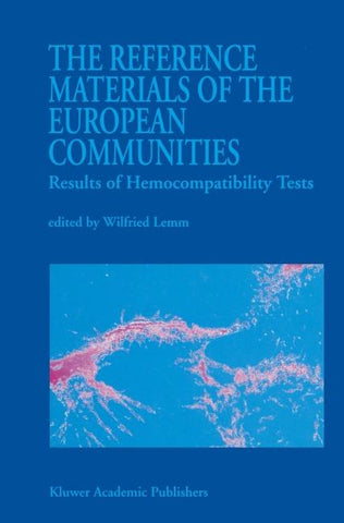 The Reference Materials of the European Communities