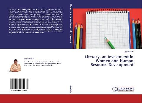 Literacy, an Investment in Women and Human Resource Development