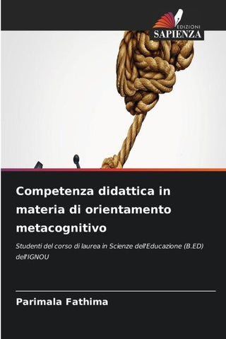 Competenza didattica in materia di orientamento metacognitivo