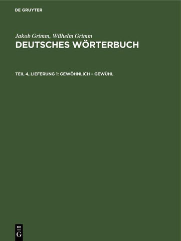 Gewöhnlich – Gewühl