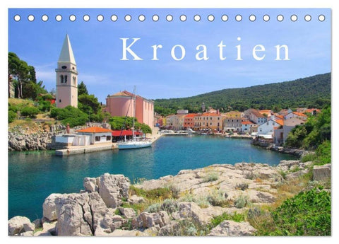 Kroatien (Tischkalender 2026 DIN A5 quer), CALVENDO Monatskalender