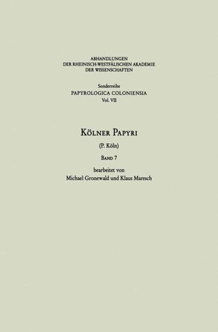 Kölner Papyri