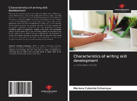 Characteristics of writing skill development