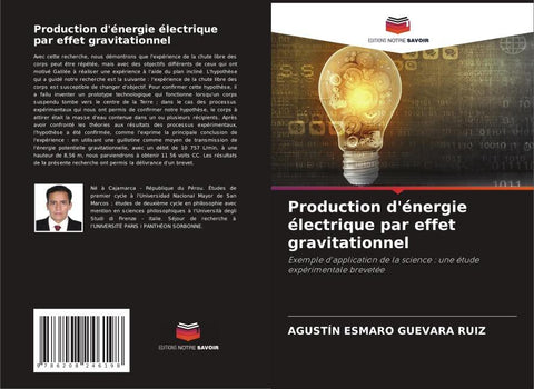 Production d'énergie électrique par effet gravitationnel