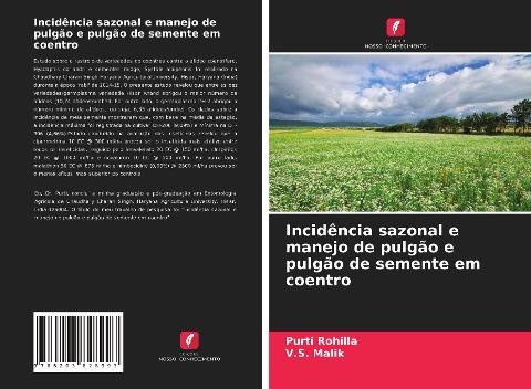 Incidência sazonal e manejo de pulgão e pulgão de semente em coentro