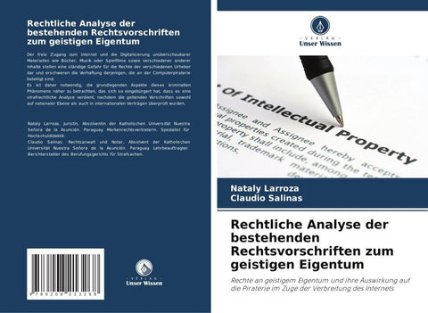 Rechtliche Analyse der bestehenden Rechtsvorschriften zum geistigen Eigentum