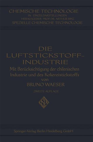 Die Luftstickstoff-Industrie