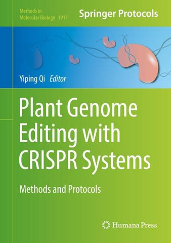 Plant Genome Editing with CRISPR Systems