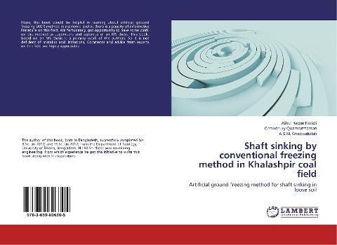 Shaft sinking by conventional freezing method in Khalashpir coal field