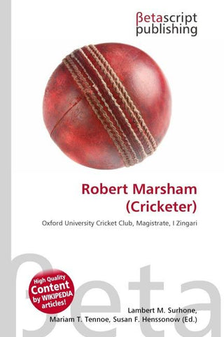 Robert Marsham (Cricketer)
