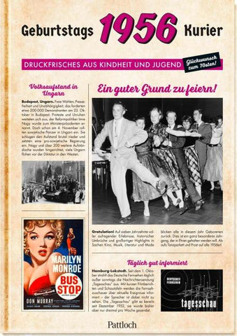 1956 – Geburtstagskurier