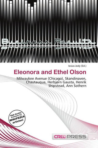 Eleonora and Ethel Olson