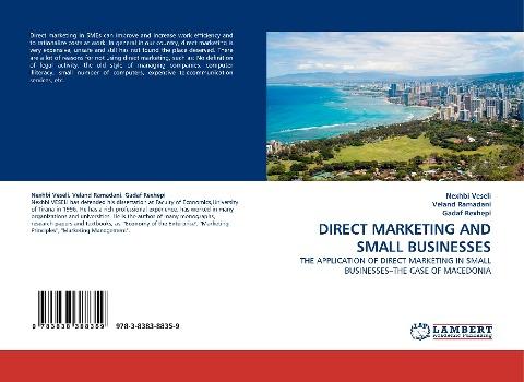 DIRECT MARKETING AND SMALL BUSINESSES