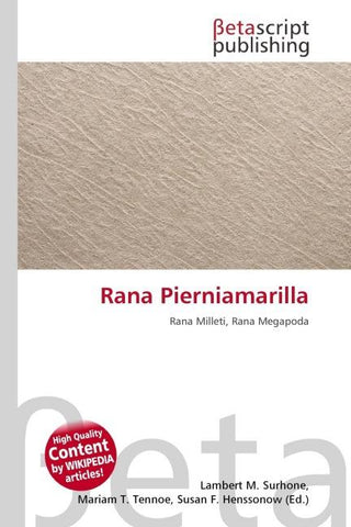 Rana Pierniamarilla