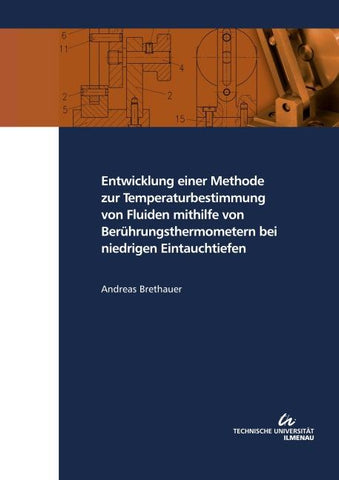 Entwicklung einer Methode zur Temperaturbestimmung von Fluiden mithilfe von Berührungsthermometern bei niedrigen Eintauchtiefen