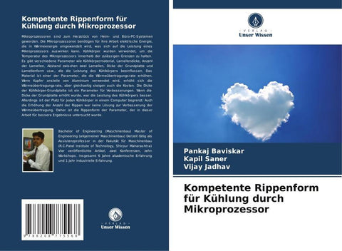 Kompetente Rippenform für Kühlung durch Mikroprozessor