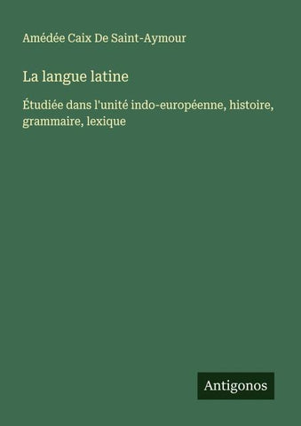 La langue latine