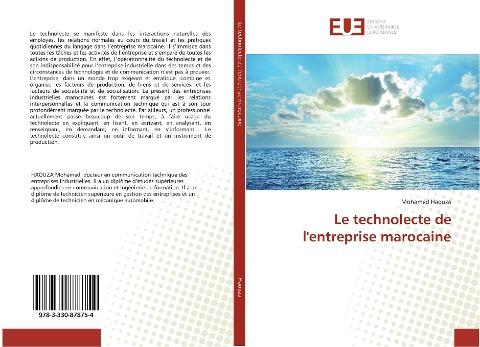 Le technolecte de l'entreprise marocaine