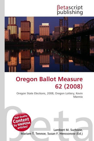 Oregon Ballot Measure 62 (2008)
