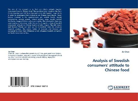 Analysis of Swedish consumers' attitude to Chinese food
