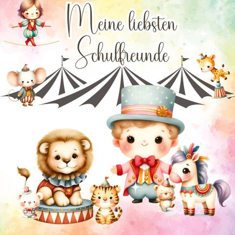 Meine liebsten  Schulfreunde -Ein Ausfüllbuch für Kinder