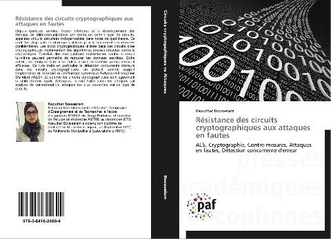 Résistance des circuits cryptographiques aux attaques en fautes