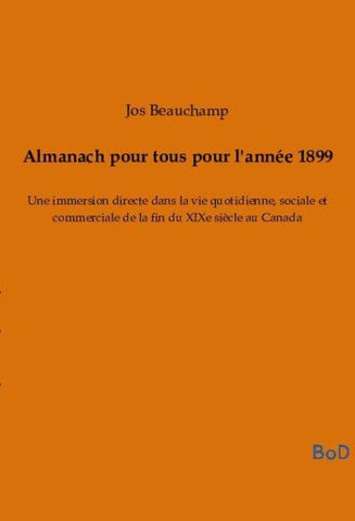 Almanach pour tous pour l'année 1899