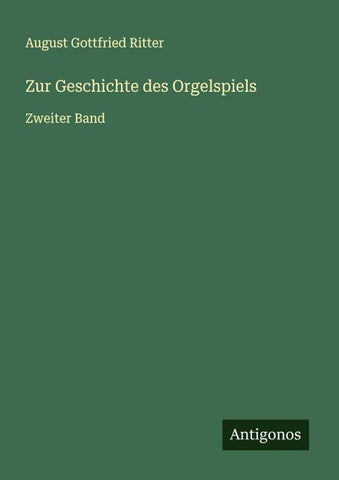 Zur Geschichte des Orgelspiels