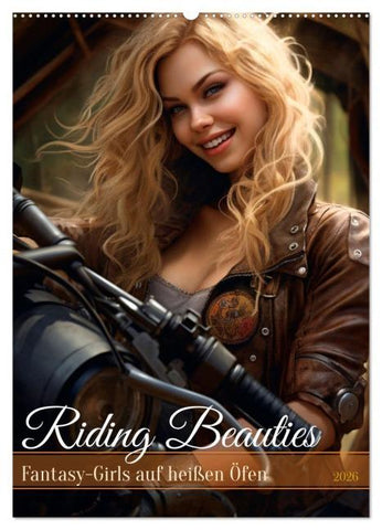 Riding Beauties (Wandkalender 2026 DIN A2 hoch), CALVENDO Monatskalender