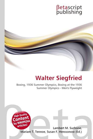 Walter Siegfried