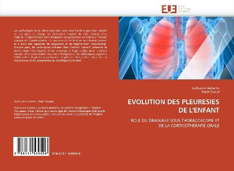 EVOLUTION DES PLEURESIES DE L'ENFANT