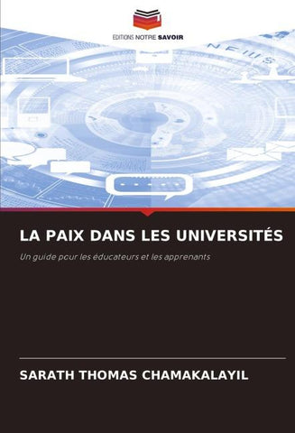 LA PAIX DANS LES UNIVERSITÉS