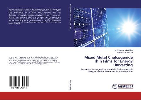 Mixed Metal Chalcogenide Thin Films for Energy Harvesting