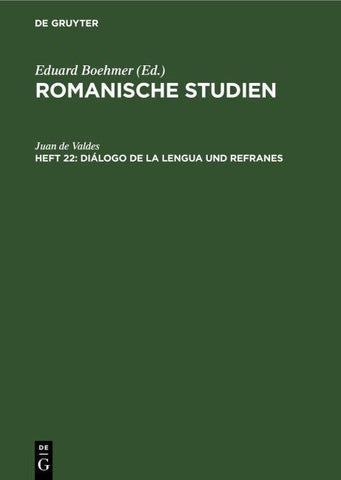 Diálogo de la lengua und Refranes