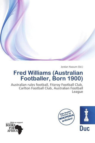 Fred Williams (Australian Footballer, Born 1900)