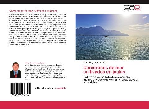 Camarones de mar cultivados en jaulas