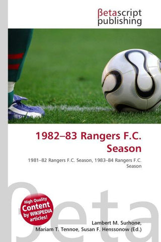 1982-83 Rangers F.C. Season