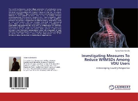 Investigating Measures To Reduce WRMSDs Among VDU Users