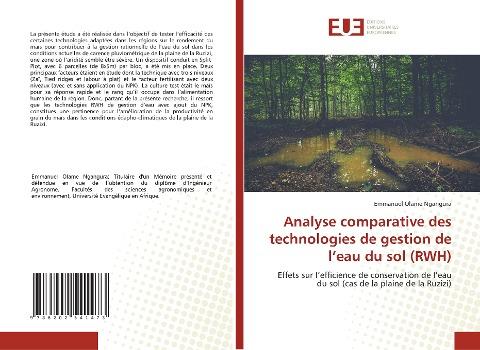Analyse comparative des technologies de gestion de l'eau du sol (RWH)